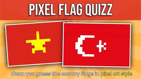 guess the pixel art flag: How does the intricate design of a pixel art flag reflect cultural identity?